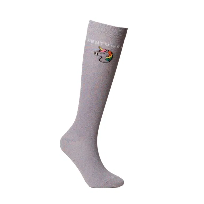Kentucky rij-sokken Unicorn Glitter 3-pack